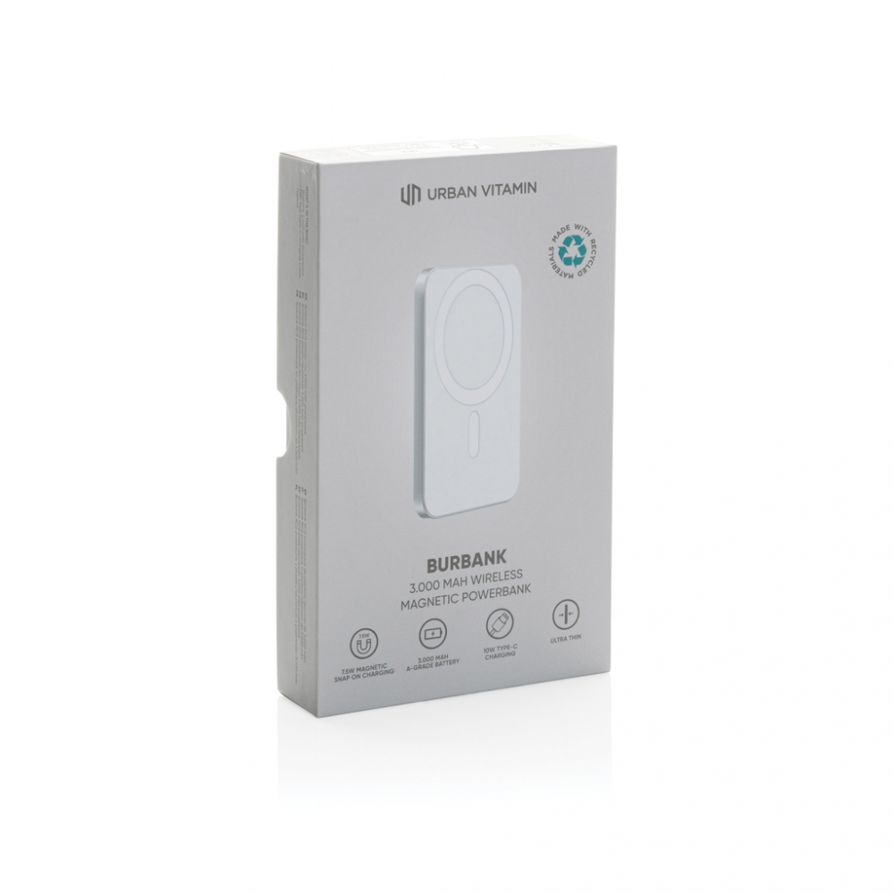 Baterie externă magnetică Burbank 3.000 mAh [22]