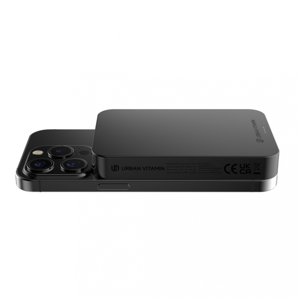 Baterie externă magnetică Compton 10.000 mAh – încărcare wireless 15W + încărcare rapidă 20W PD [13]