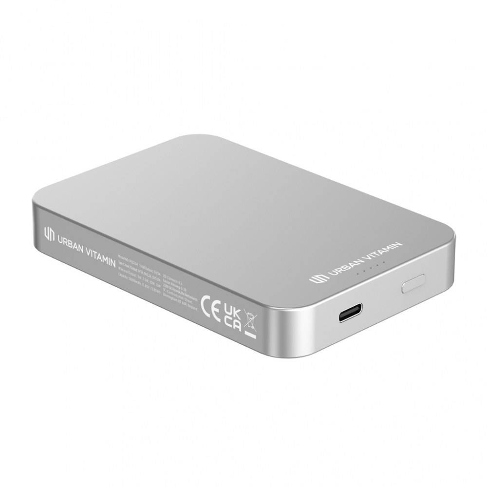 Baterie externă magnetică Compton 10.000 mAh – încărcare wireless 15W + încărcare rapidă 20W PD [9]
