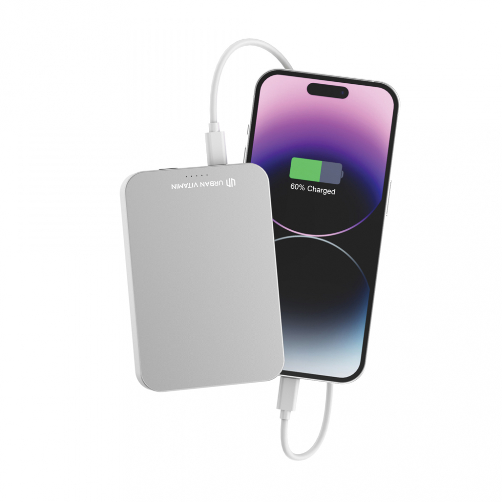 Baterie externă magnetică Compton 10.000 mAh – încărcare wireless 15W + încărcare rapidă 20W PD [8]