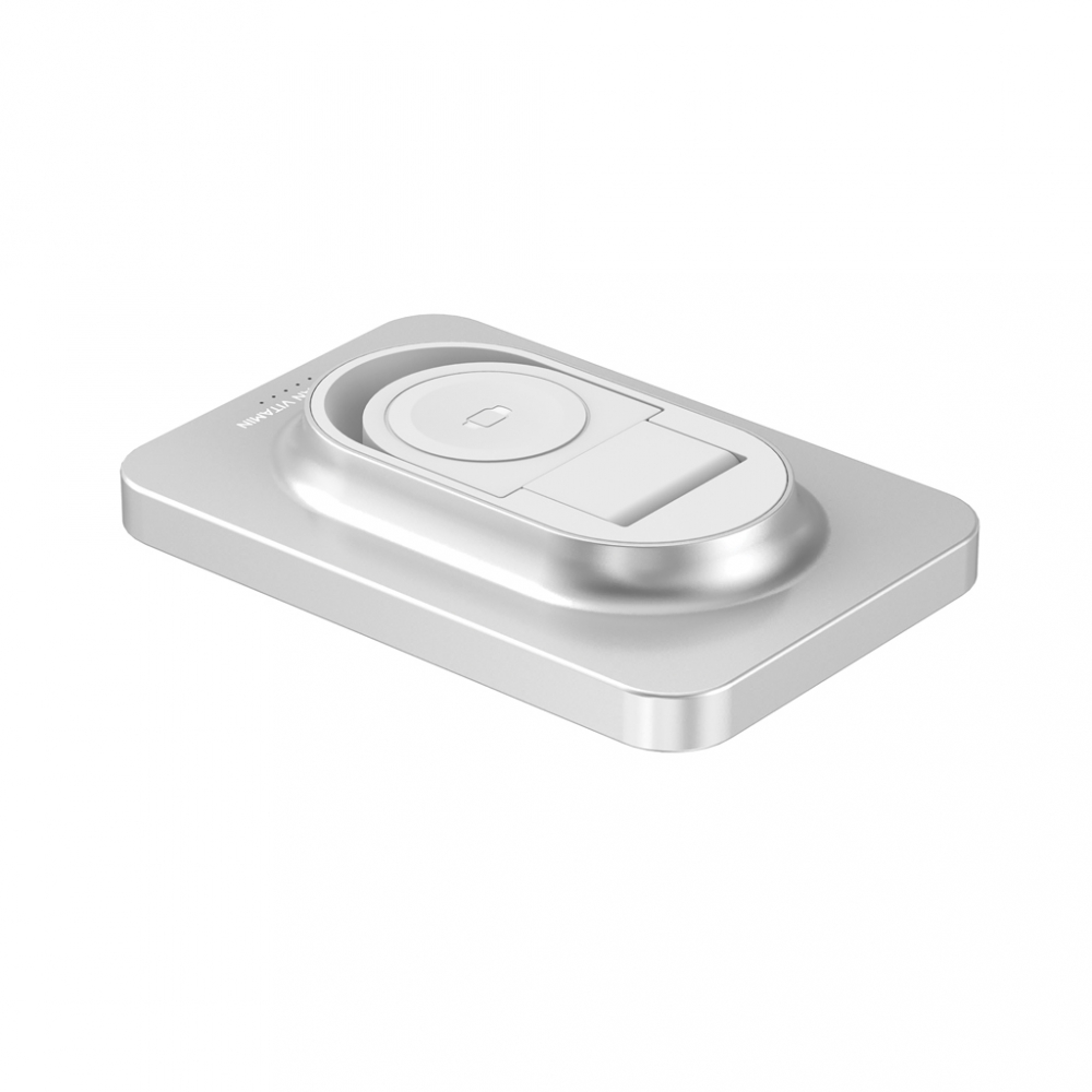 Baterie externă magnetică Malibu 5.000 mAh – încărcare wireless 15W + încărcare rapidă 20W + încărcător Apple Watch [16]