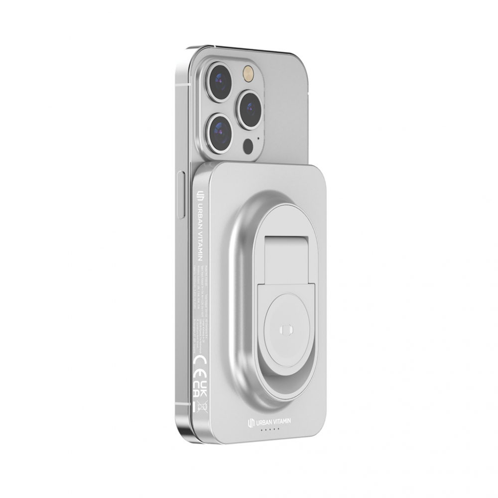 Baterie externă magnetică Malibu 5.000 mAh – încărcare wireless 15W + încărcare rapidă 20W + încărcător Apple Watch [7]