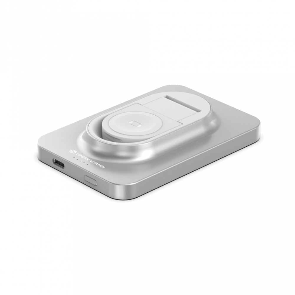 Baterie externă magnetică Malibu 5.000 mAh – încărcare wireless 15W + încărcare rapidă 20W + încărcător Apple Watch [12]