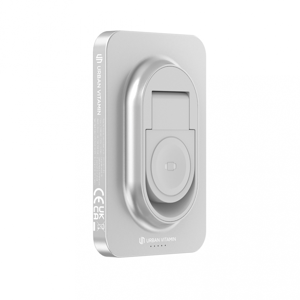 Baterie externă magnetică Malibu 5.000 mAh – încărcare wireless 15W + încărcare rapidă 20W + încărcător Apple Watch [6]