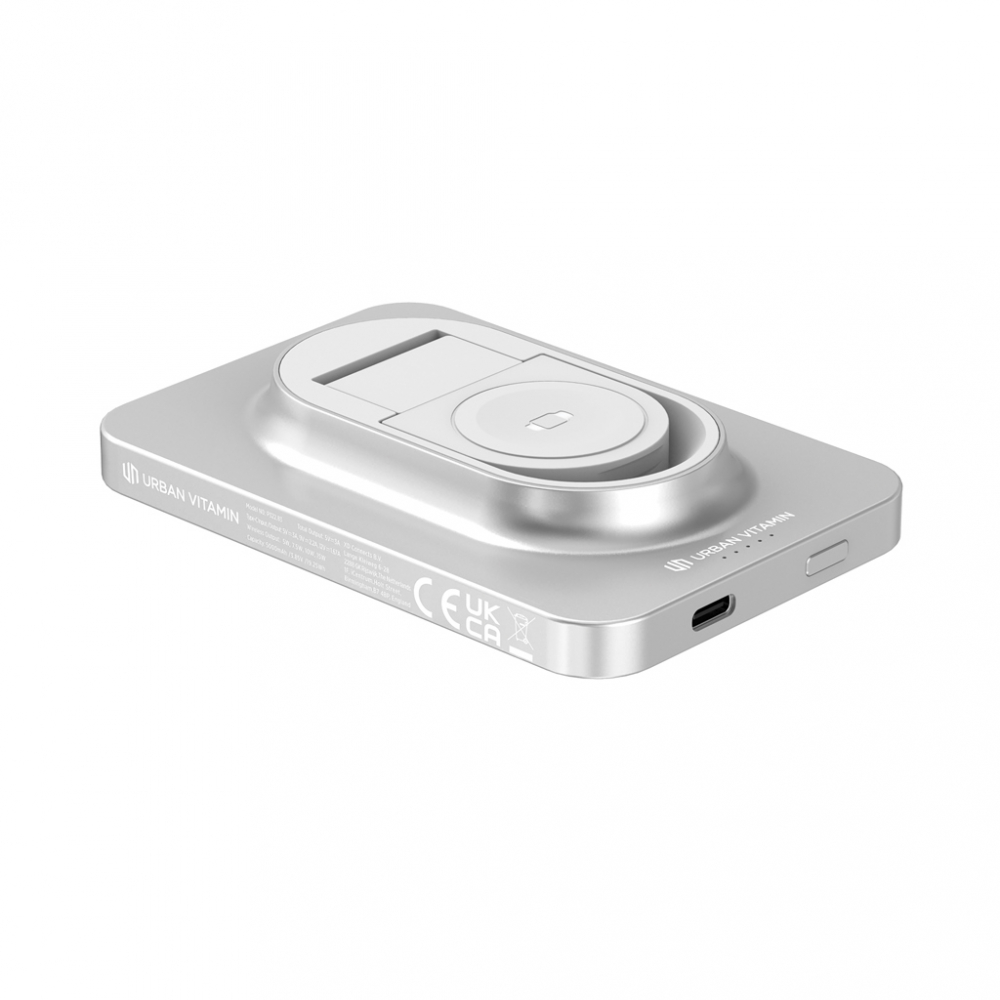 Baterie externă magnetică Malibu 5.000 mAh – încărcare wireless 15W + încărcare rapidă 20W + încărcător Apple Watch [15]