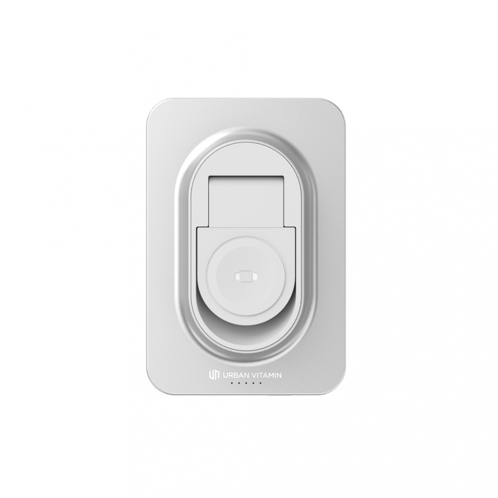 Baterie externă magnetică Malibu 5.000 mAh – încărcare wireless 15W + încărcare rapidă 20W + încărcător Apple Watch [5]