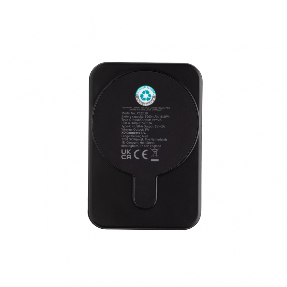 Baterie externă magnetică wireless 5.000 mAh, compactă [4]