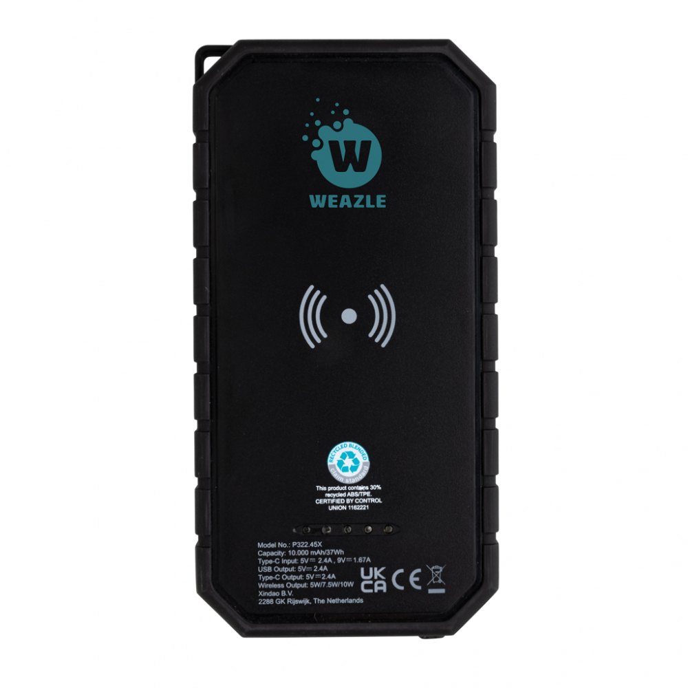 Baterie externă solară 10.000 mAh cu încărcare wireless rapidă 10W [9]
