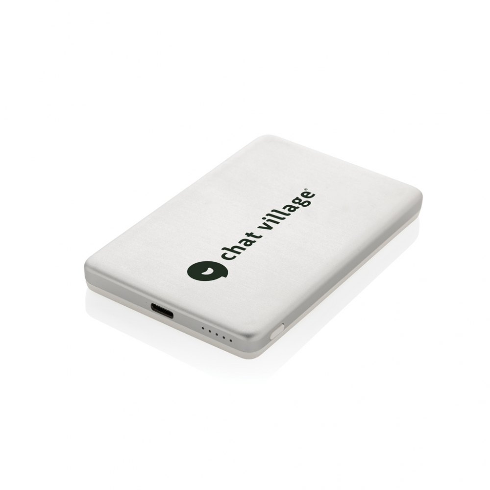 Baterie externă ultra-subțire 5.000 mAh cu încărcare wireless magnetică 5W [9]