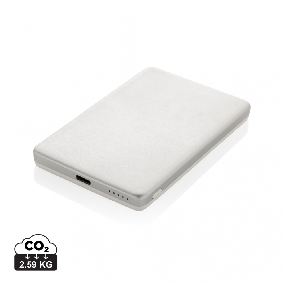 Baterie externă ultra-subțire 5.000 mAh cu încărcare wireless magnetică 5W [1]