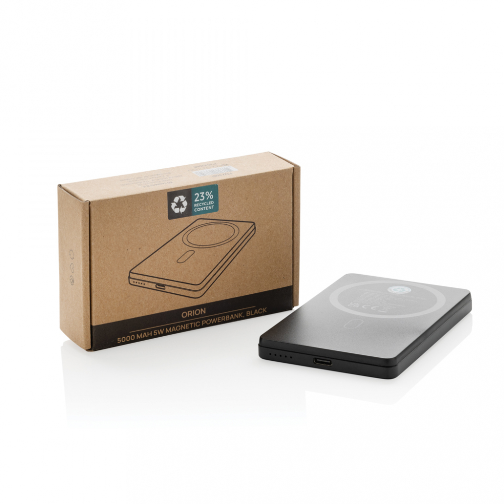 Baterie externă ultra-subțire 5.000 mAh cu încărcare wireless magnetică 5W [11]