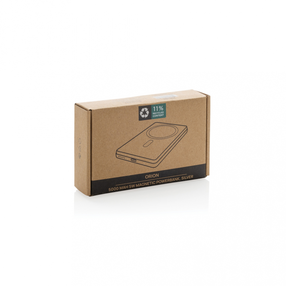 Baterie externă ultra-subțire 5.000 mAh cu încărcare wireless magnetică 5W [13]