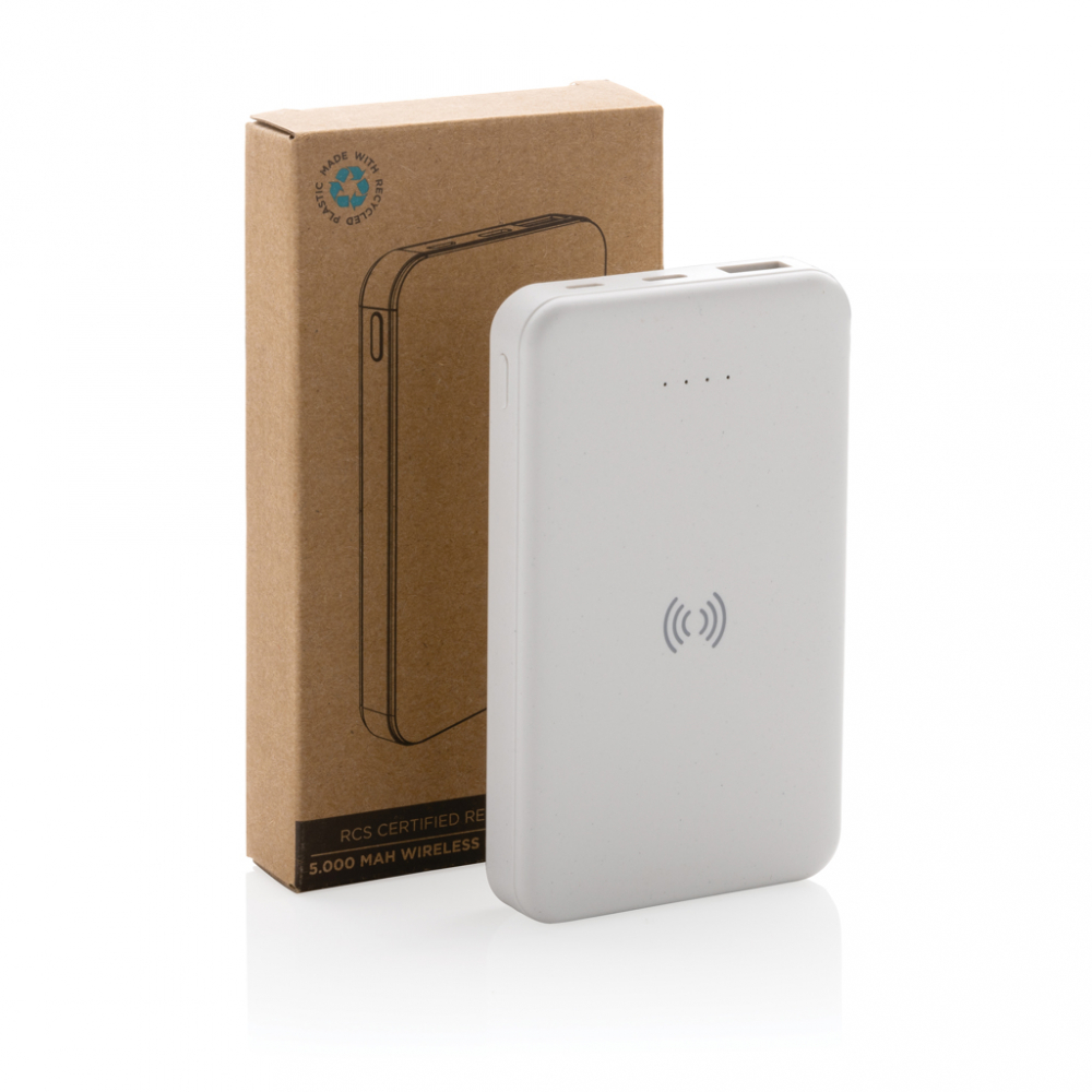 Baterie externă wireless 5.000 mAh din materiale reciclate [12]
