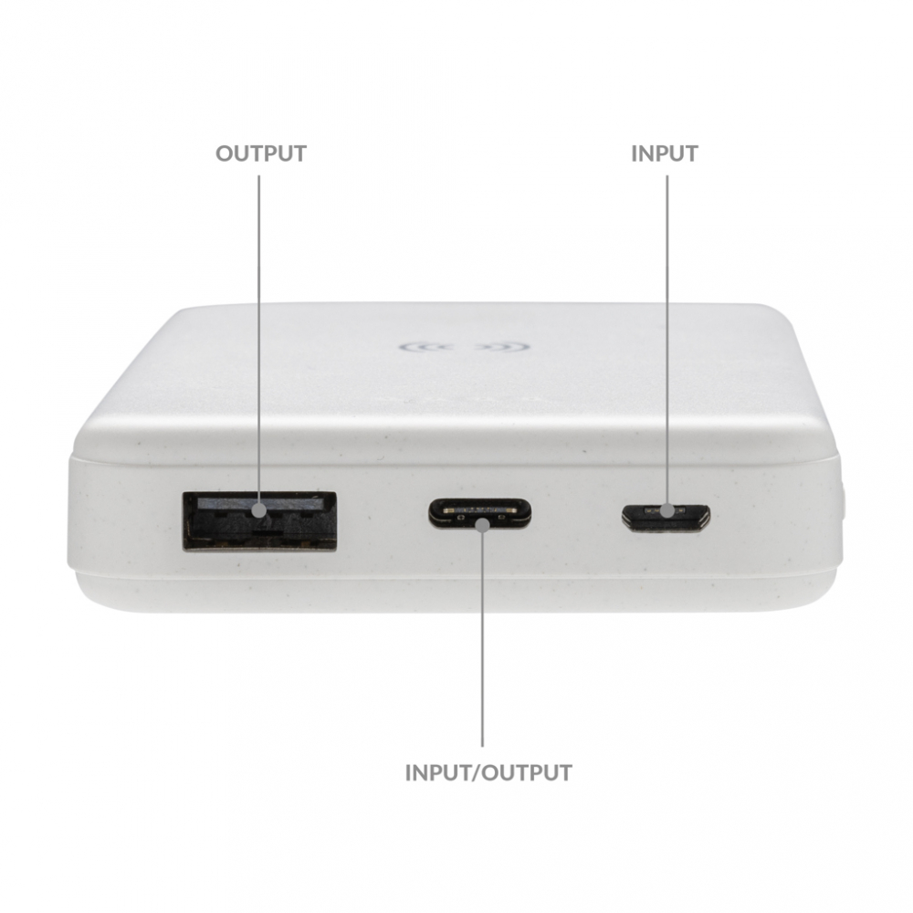 Baterie externă wireless 5.000 mAh din materiale reciclate [9]