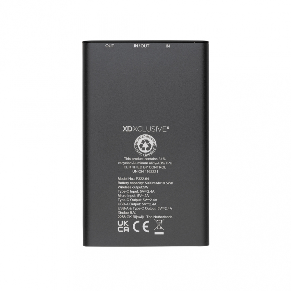 Baterie externă wireless 5W – 5.000 mAh [8]