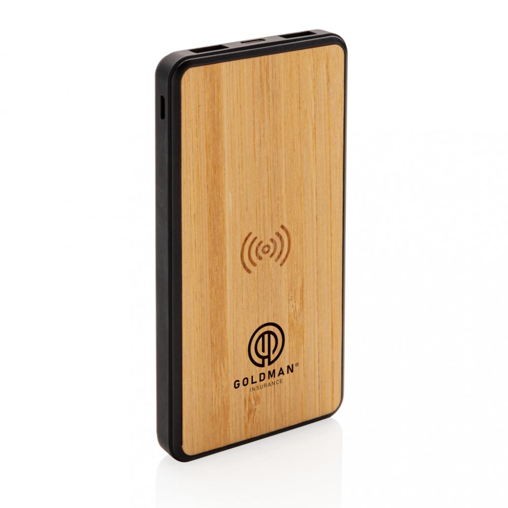 Baterie externă wireless 8.000 mAh – cu încărcare prin cablu și wireless 5W [9]
