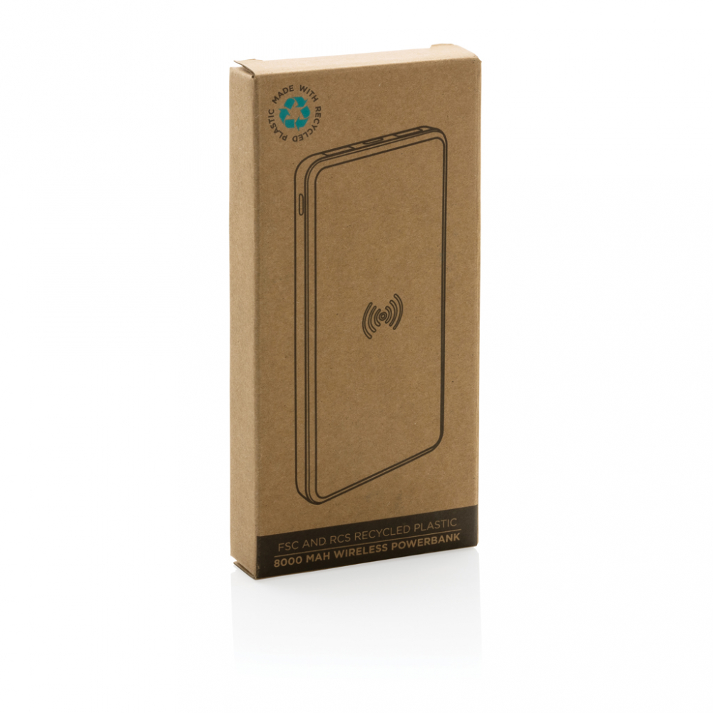 Baterie externă wireless 8.000 mAh – cu încărcare prin cablu și wireless 5W [14]