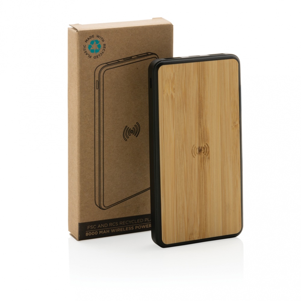 Baterie externă wireless 8.000 mAh – cu încărcare prin cablu și wireless 5W [13]