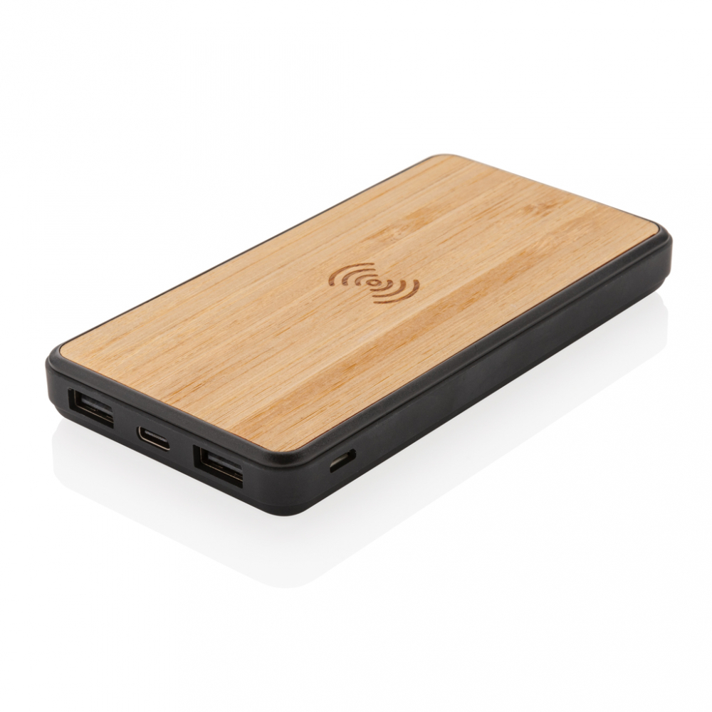 Baterie externă wireless 8.000 mAh – cu încărcare prin cablu și wireless 5W [2]