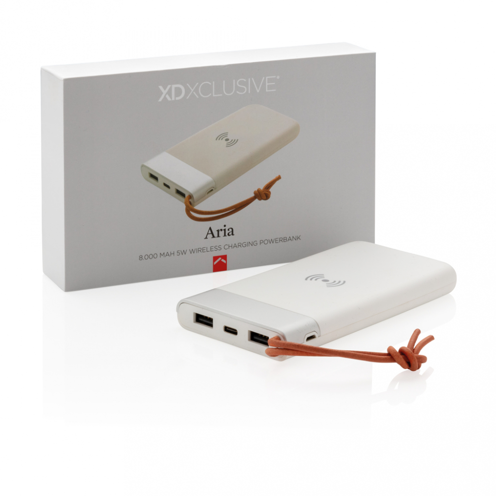 Baterie externă wireless Aria 8.000 mAh, 5W [14]