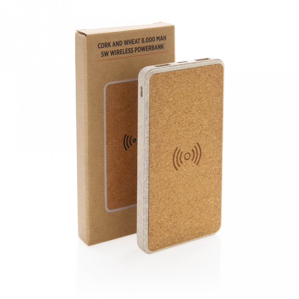 Baterie externă wireless eco 8.000 mAh cu încărcare wireless 5W [11]