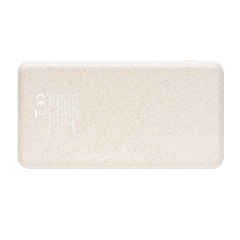 Baterie externă wireless eco 8.000 mAh cu încărcare wireless 5W [4]