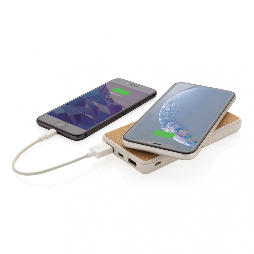 Baterie externă wireless eco 8.000 mAh cu încărcare wireless 5W [6]