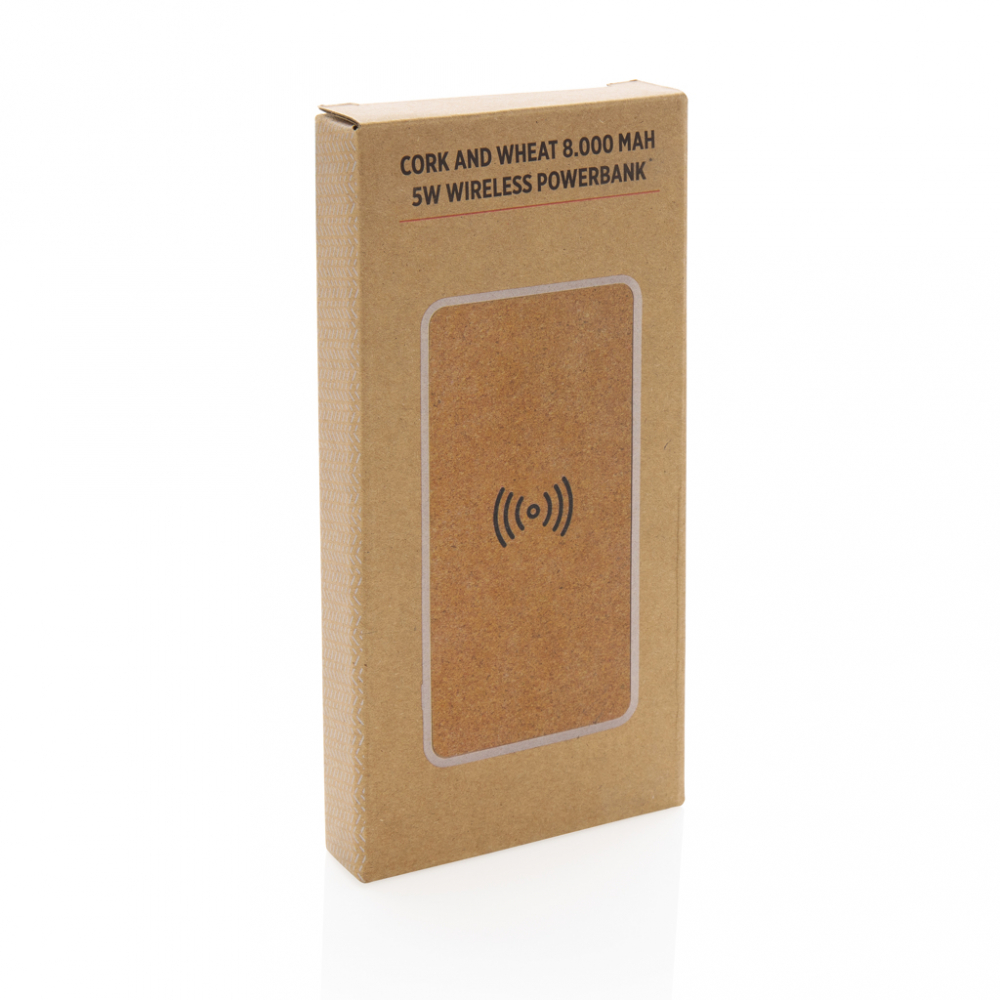 Baterie externă wireless eco 8.000 mAh cu încărcare wireless 5W [12]