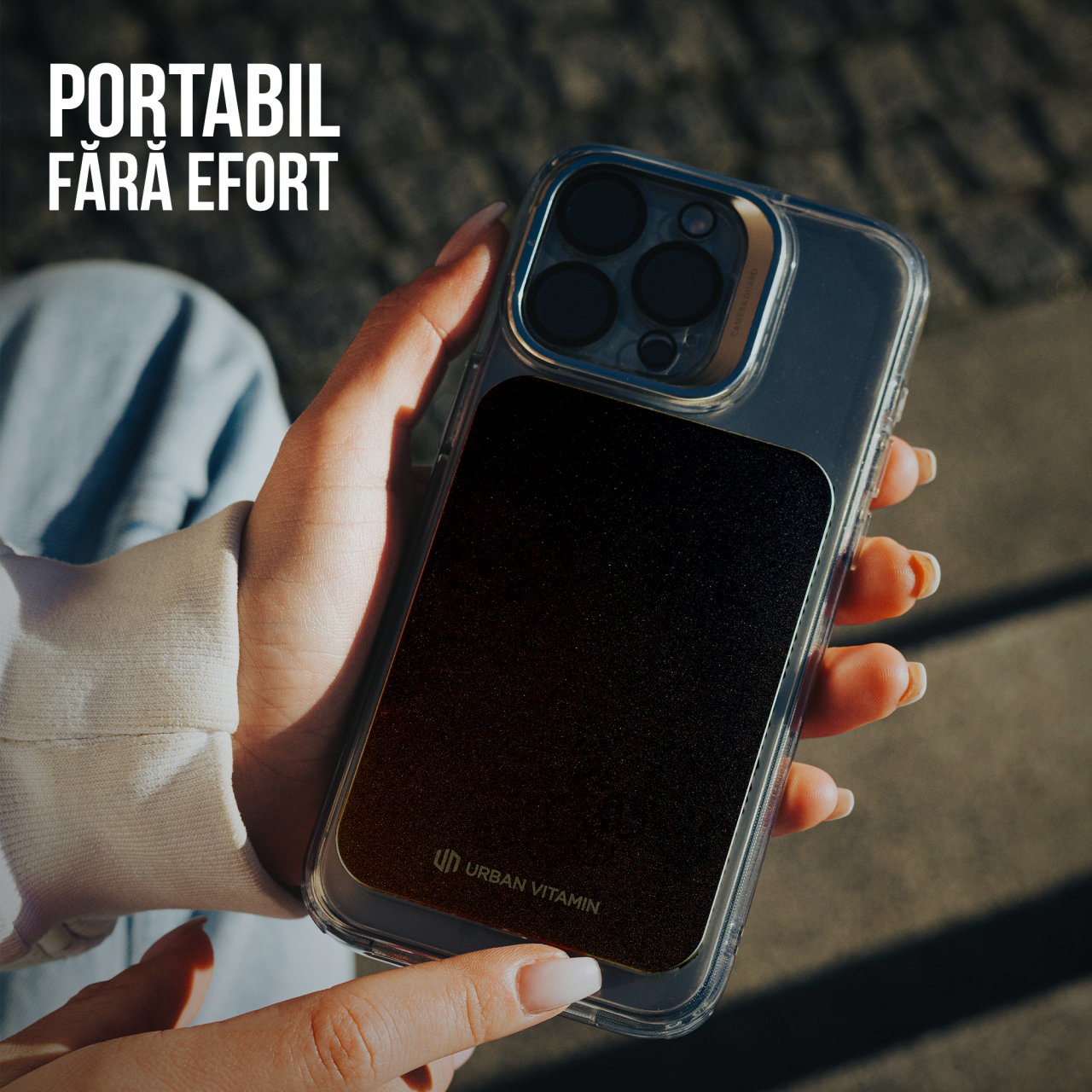 Baterie externa wireless magnetica Icharge 3000 mAh [5]