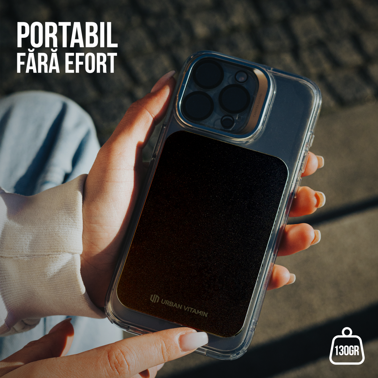 Baterie externa wireless magnetica Icharge 10000 mAh [3]