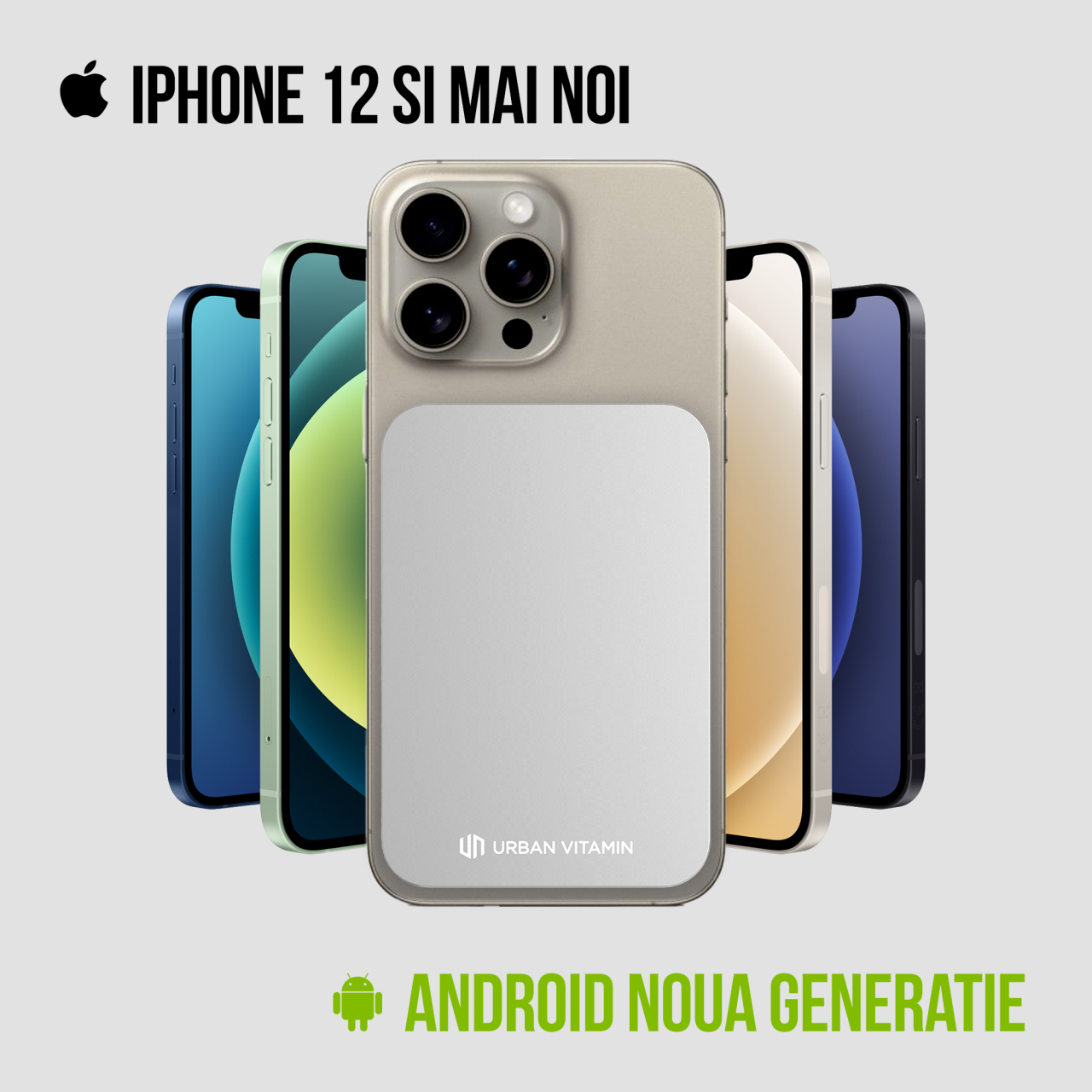 Baterie externa wireless magnetica Icharge 3000 mAh [2]