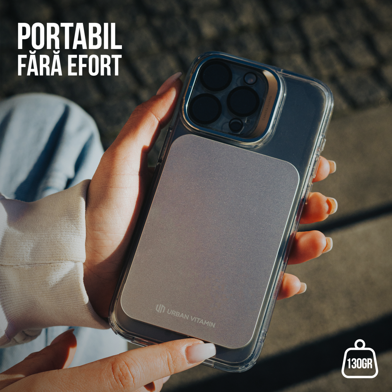 Baterie externa wireless magnetica Icharge 10000 mAh [5]