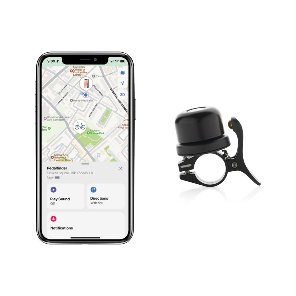 Bike finder Dual RCS bike bell with worldwide locating [9]