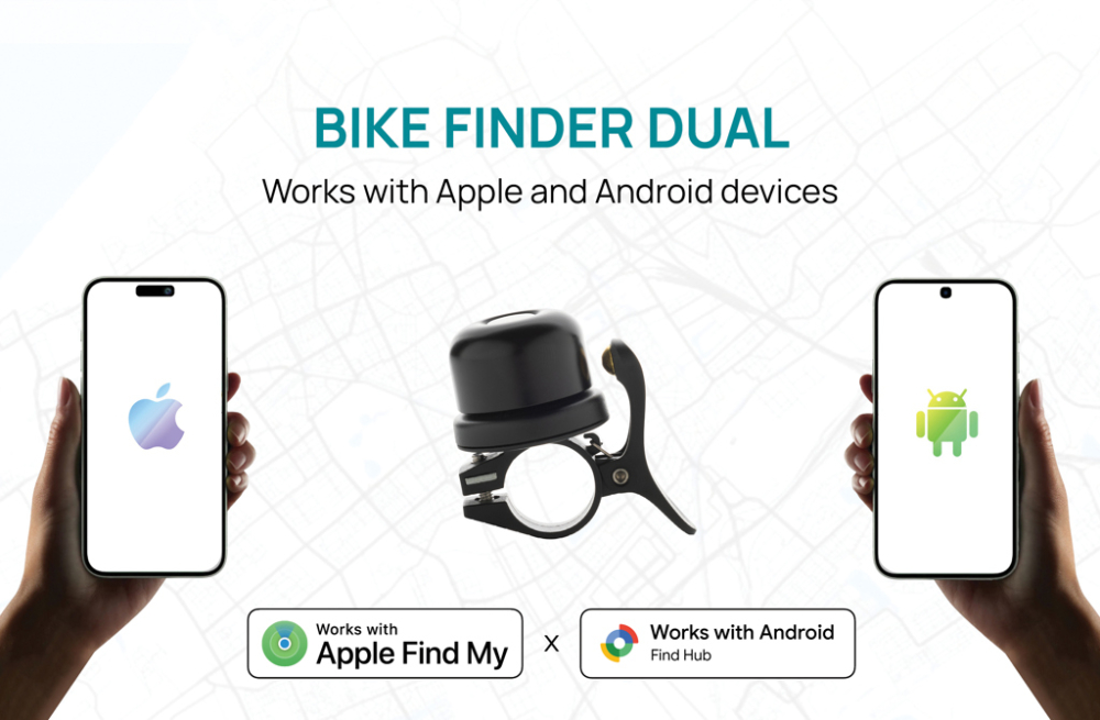 Bike finder Dual RCS bike bell with worldwide locating [10]