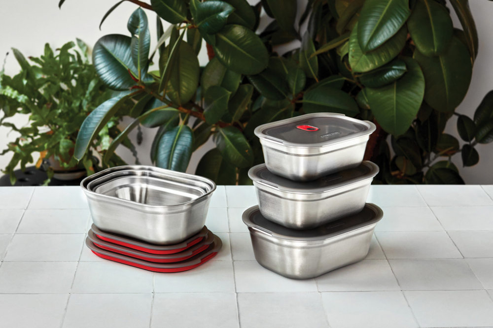 Set 3 caserole din oțel inoxidabil Black+Blum [13]