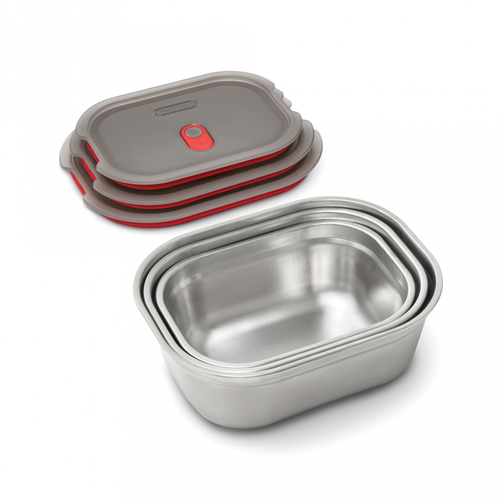 Set 3 caserole din oțel inoxidabil Black+Blum [4]