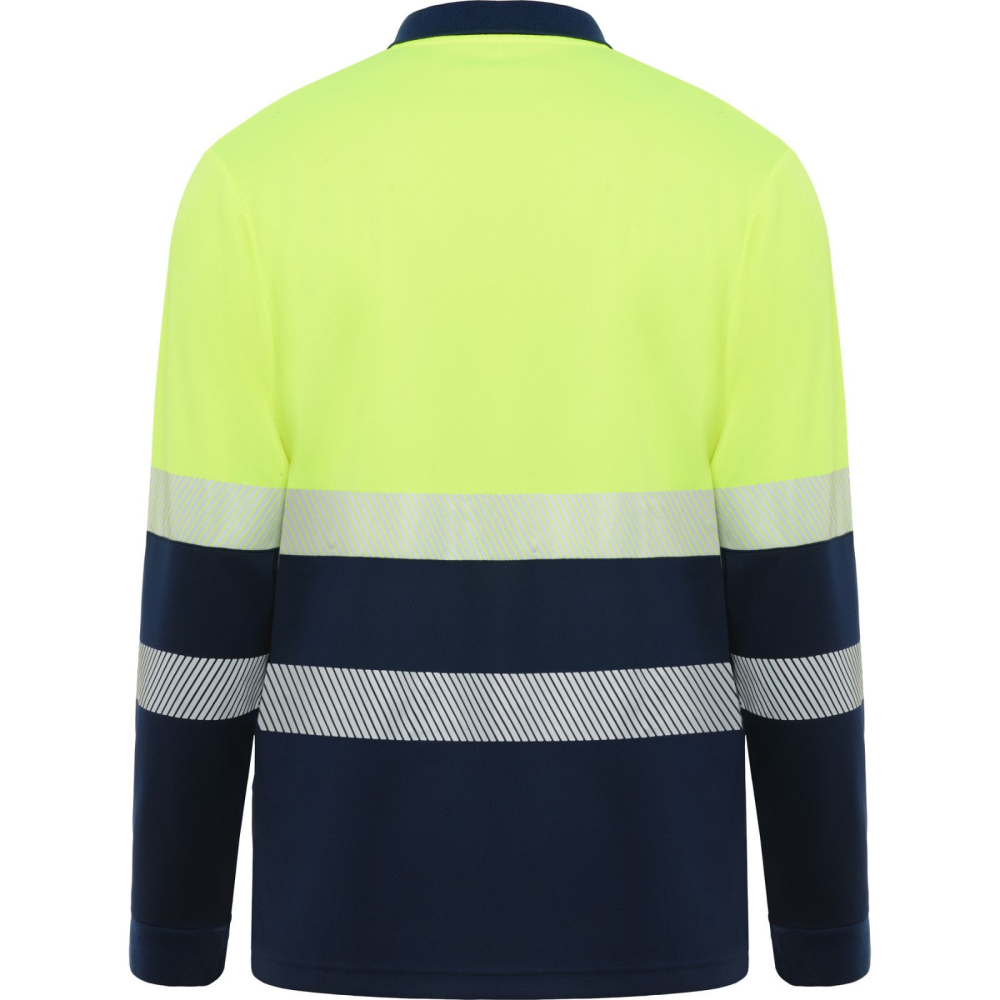 Bluza polo bicolor Vega LS [3]