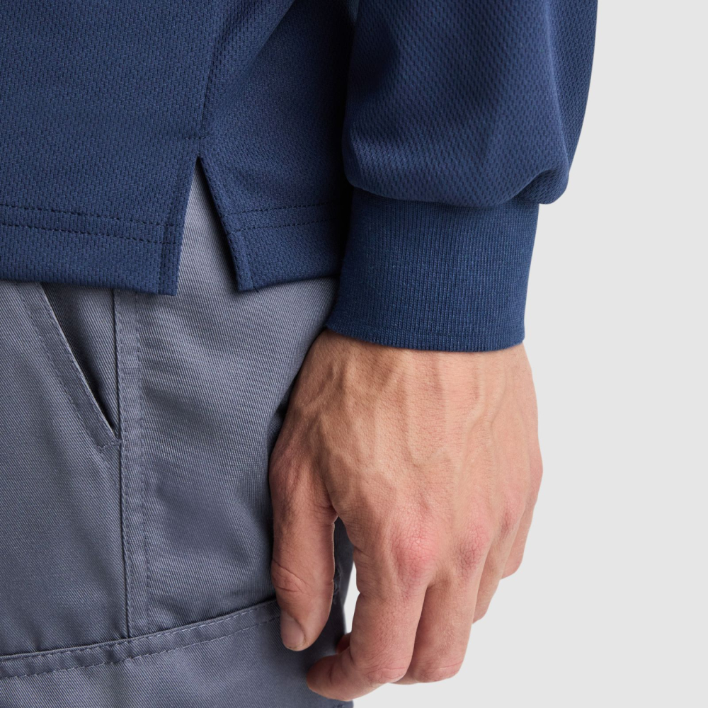 Bluza polo bicolor Vega LS [4]