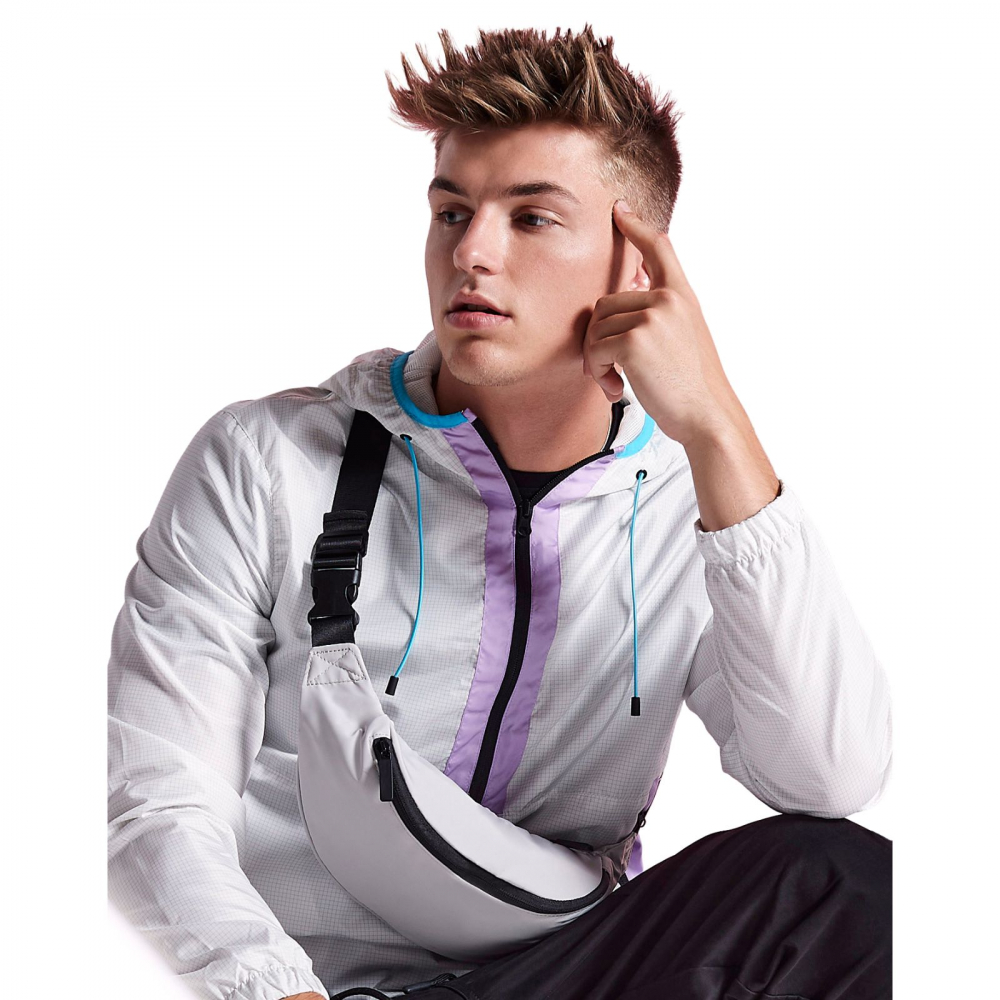 Borseta Reflective, 85% poliester, 15% bumbac, 2 buzunare, spatioasa, unisex, silver [3]