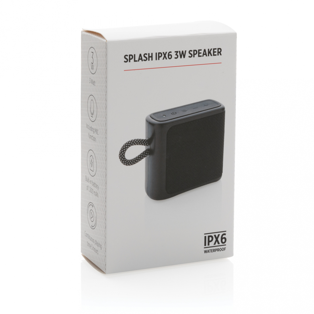 Boxă portabilă 3W rezistentă la apă (IPX6) [11]
