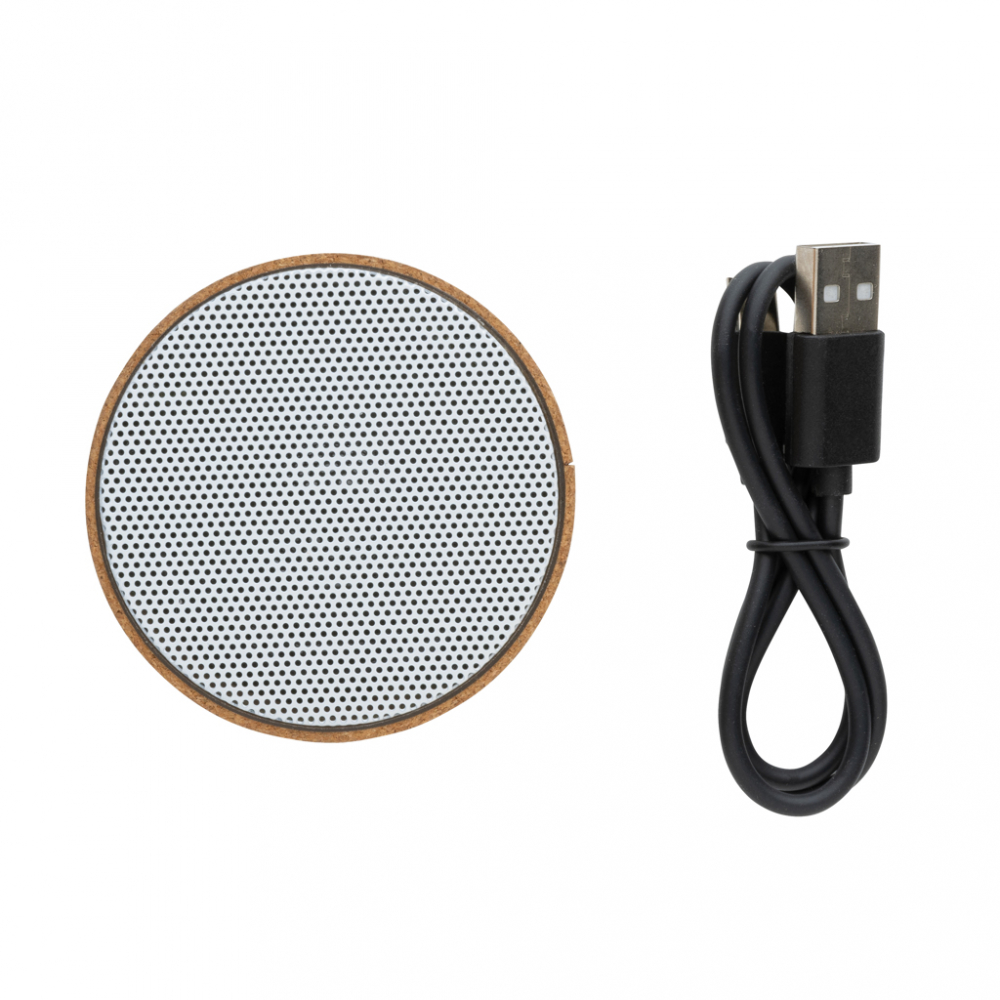 Boxă wireless 3W cu carcasă din plută [4]