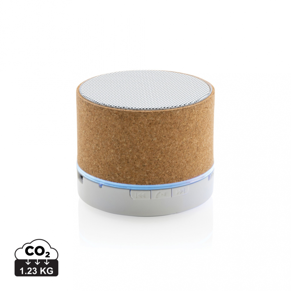 Boxă wireless 3W cu carcasă din plută [1]