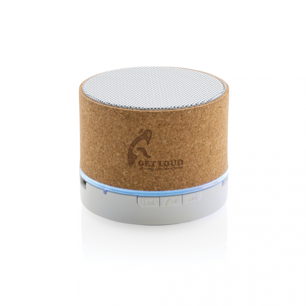 Boxă wireless 3W cu carcasă din plută [5]