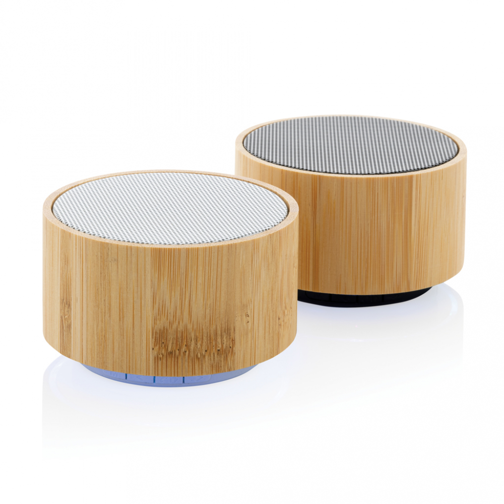 Boxă wireless 3W din bambus FSC® 100% [7]