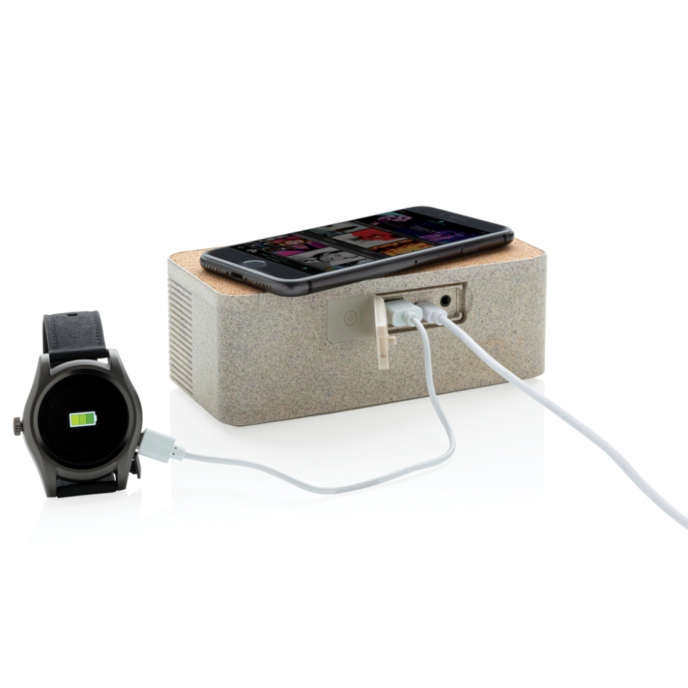 Boxă wireless 5W cu încărcare wireless integrată [4]