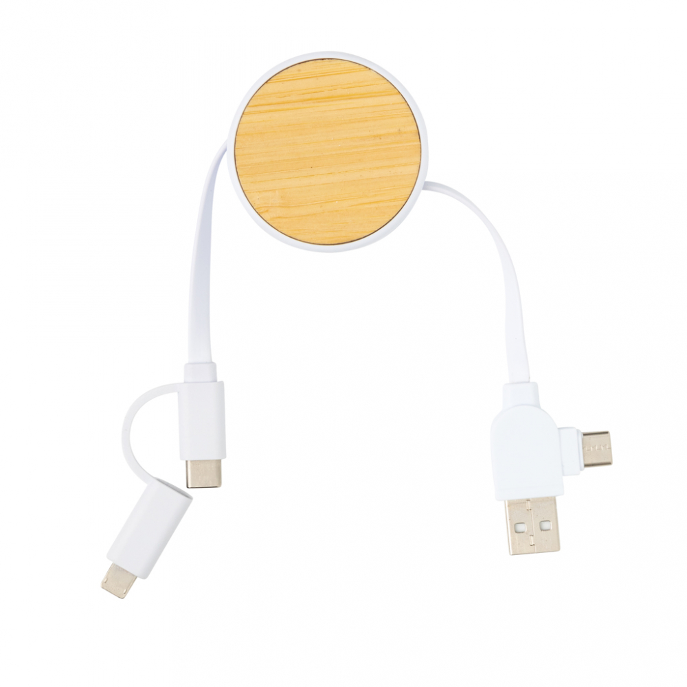 Cablu multifuncțional retractabil, compact [5]