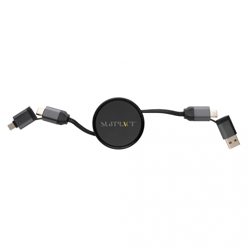 Cablu retractabil de încărcare și transfer de date 6 în 1 – 100 cm [10]