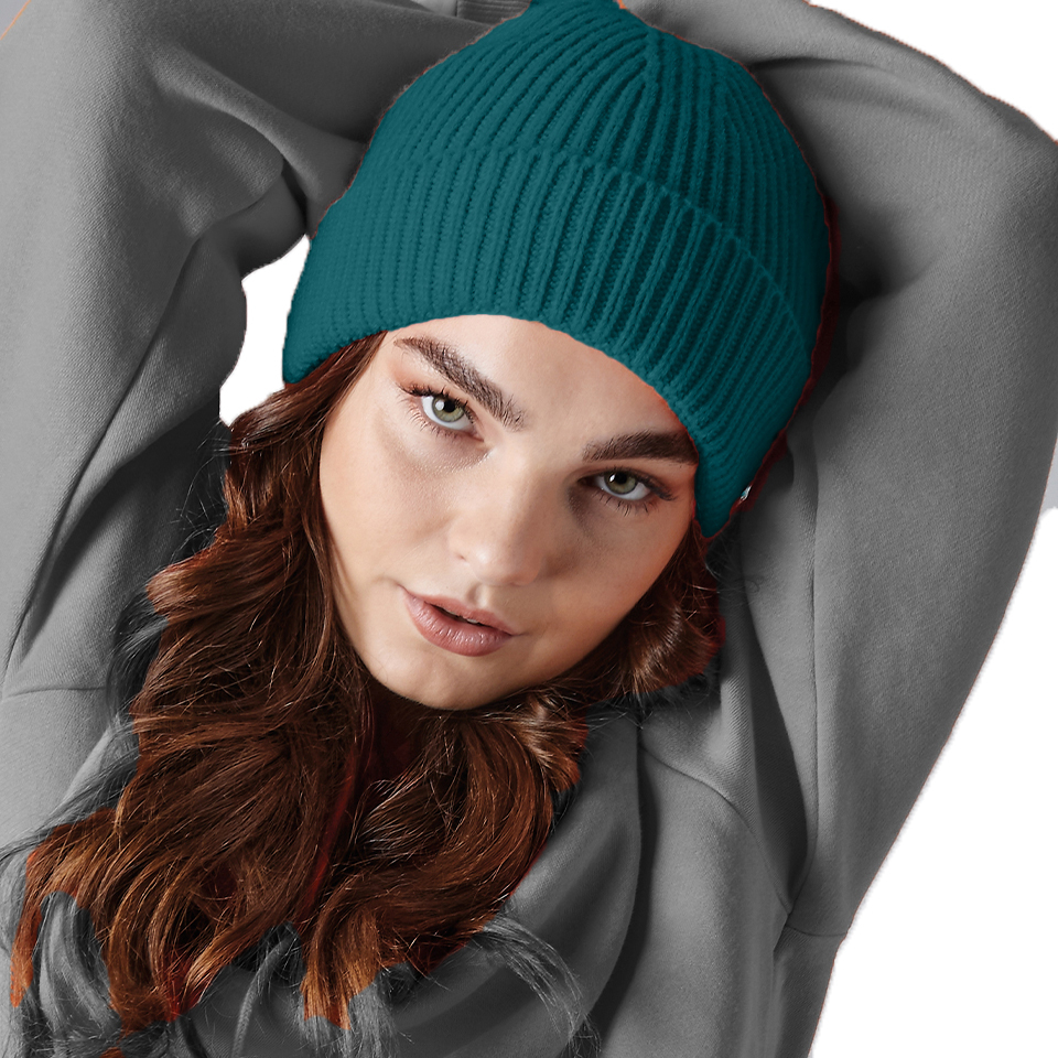Caciula Boo Knit, tricotata, marime universala, dama, ocean green [5]