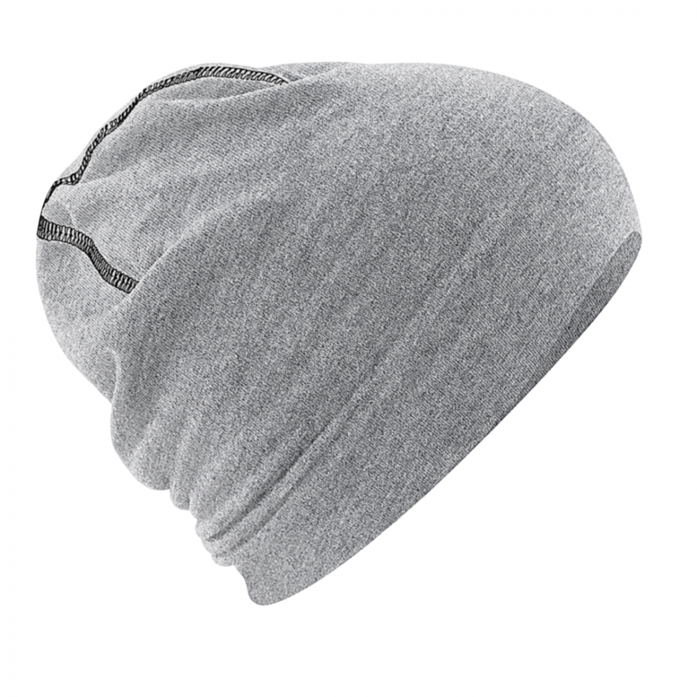 Caciula Hems, Ronic, din bumbac, marime universala, unisex, gri/negru [1]