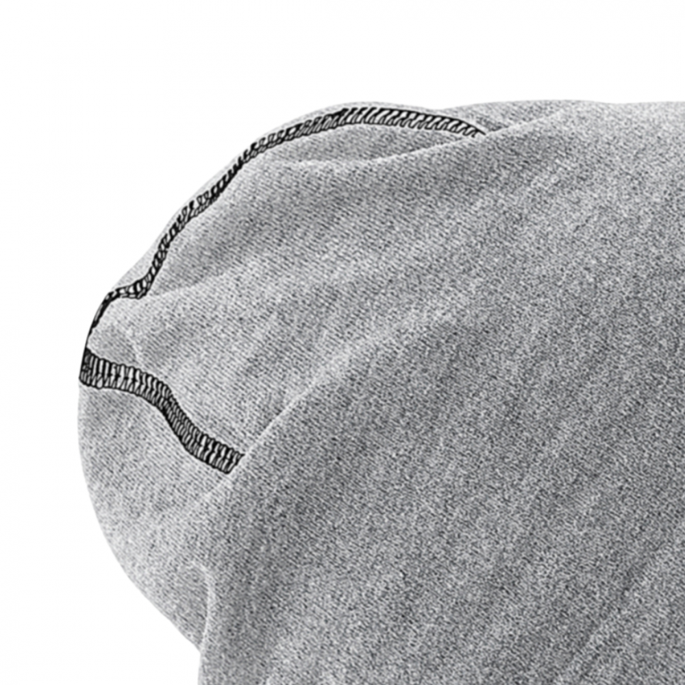 Caciula Hems, Ronic, din bumbac, marime universala, unisex, gri/negru [2]